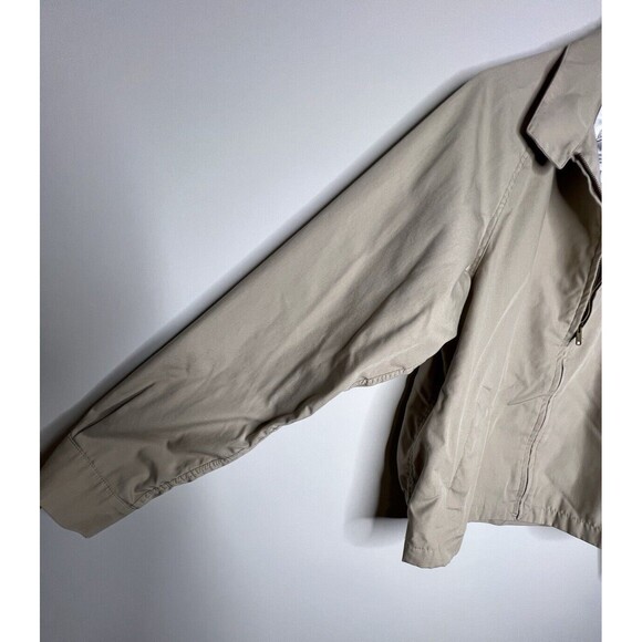 Vtg London Fog Reeves Golf Jacket Men's Size 42R Beige USA Made Granpacore - Picture 5 of 14